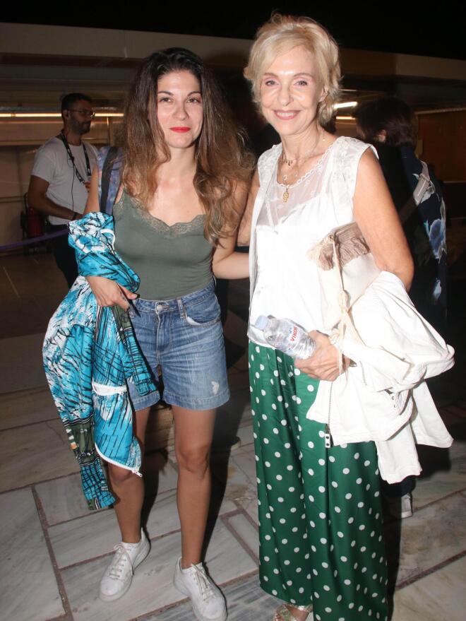 Η Ναταλία Τσαλίκη με την κόρη της, Ηρώ Μπέζου