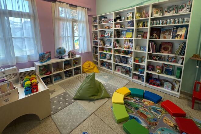 Μαζί για το Παιδί: Δημιουργία βιβλιοθηκών σε φορείς παιδικής προστασίας