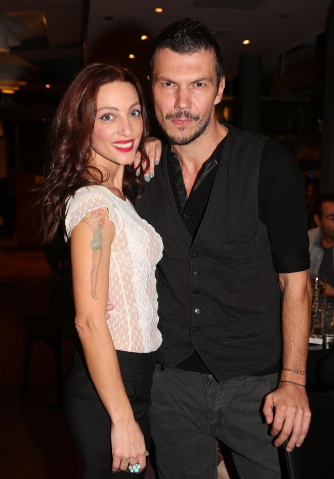 Ο Ιωάννης Παπαζήσης με την πρώην σύντροφό του, Βανέσα Αδαμοπούλου 