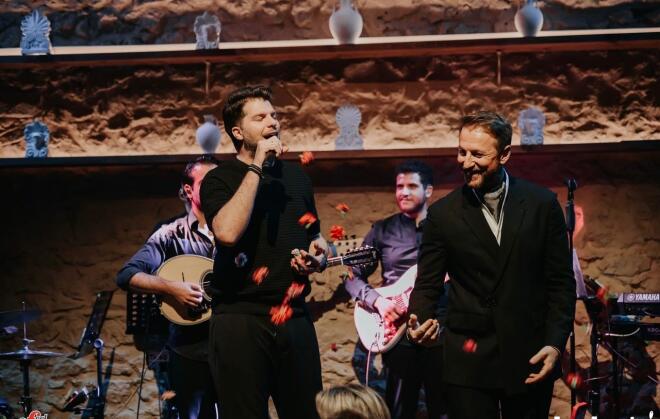 Κώστας Καραφώτης - Ματθαία Σπιταδάκη: Όσα έγιναν στη λαμπερή τους πρεμιέρα