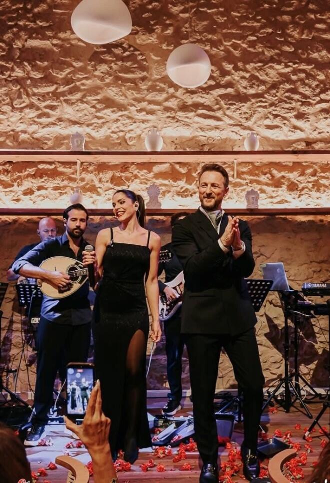 Κώστας Καραφώτης - Ματθαία Σπιταδάκη: Όσα έγιναν στη λαμπερή τους πρεμιέρα