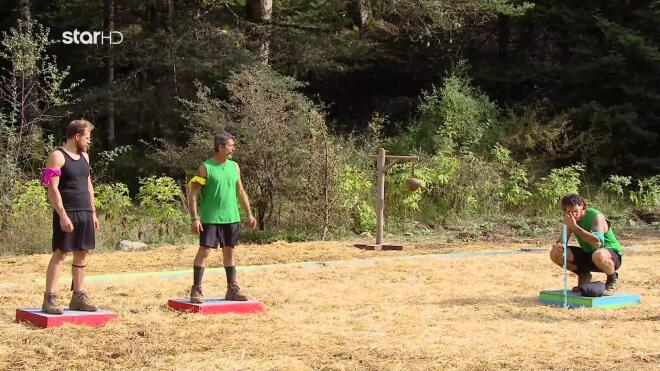 Οι δυο μονομάχοι Δημήτρης και Γιώργος