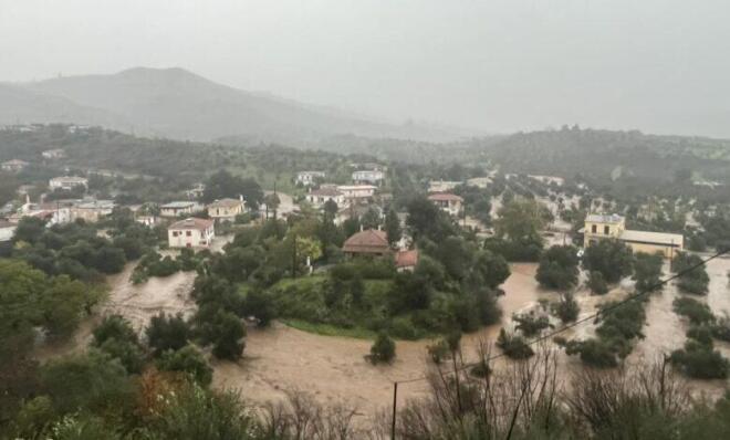 Ζημιές στην Πετρίνα από την κακοκαιρία Byron