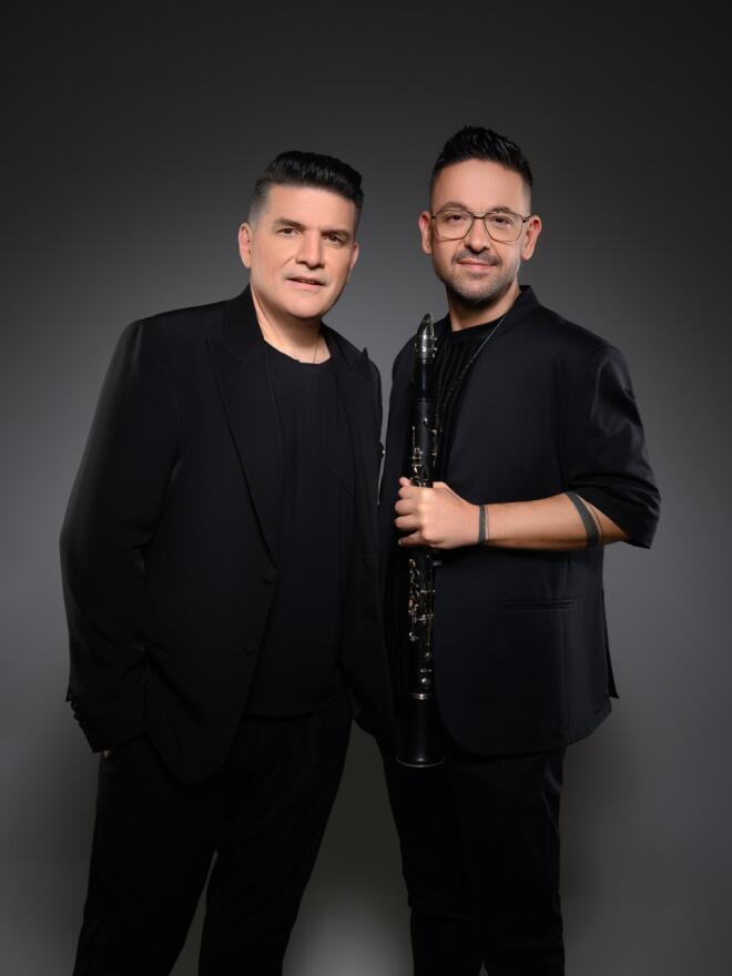 Βασίλης Τερλέγκας και Γιάννης Καψάλης στο ROX Music Hall