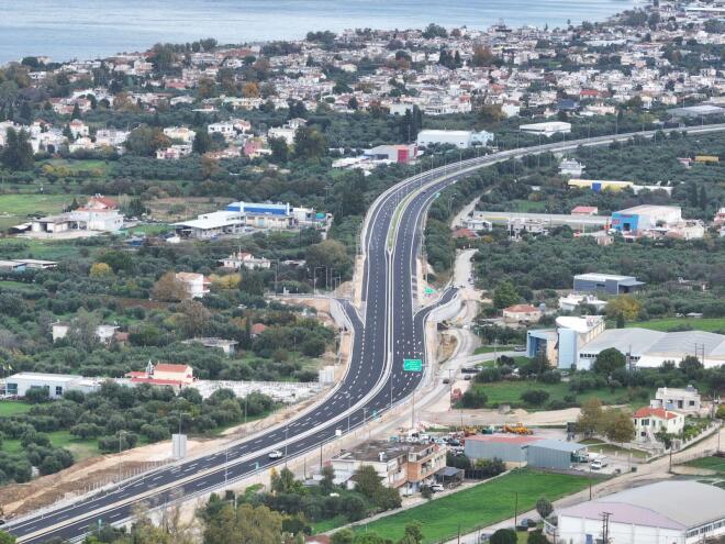 Αυτοκινητόδρομος Πάτρα – Πύργος: Παράδοση στην κυκλοφορία 