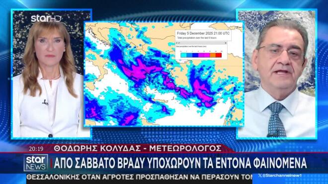 Κακοκαιρία Byron: Υποχωρεί η κακοκαιρία - Θα συνεχιστούν βροχοπτώσεις και αύριο 
