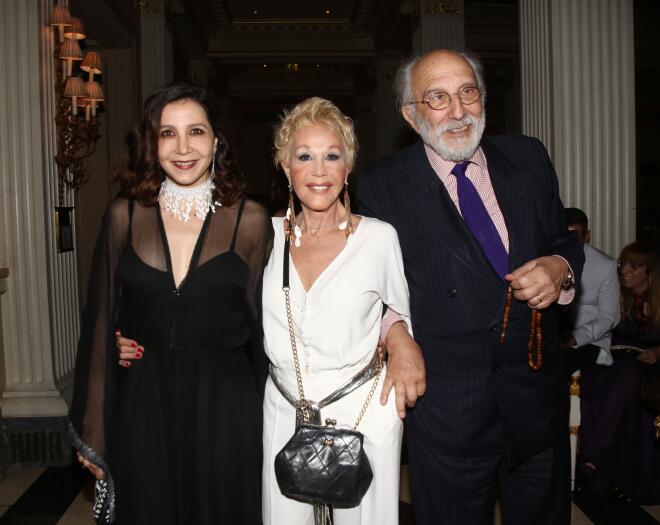 Η Μαρία Ελένη Λυκουρέζου με τους γονείς της Ζωή Λάσκαρη & Αλέξανδρο Λυκουρέζο το 2016