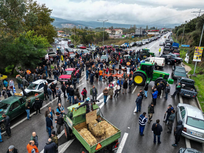 μπλόκα αγρότες7