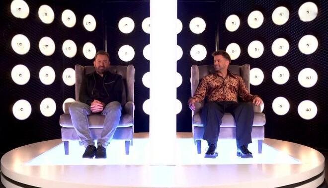 Ο Θοδωρής Μαραντίνης με τον Θέμη Γεωργαντά