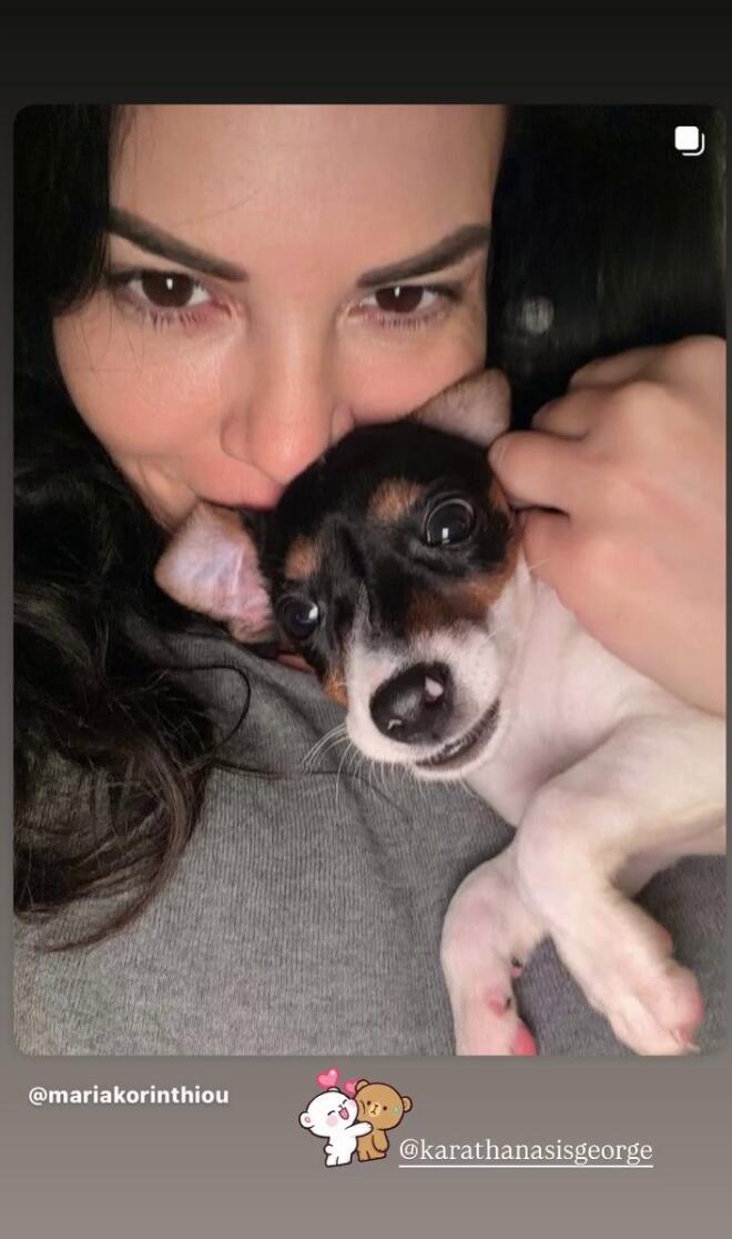 Η Μαρία Κορινθίου με την πανέμορφη Νάλα!