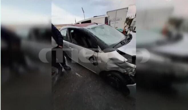 Τροχαίο: Νέες φωτογραφίες από το αυτοκίνητο της Πηγής Δεβετζή