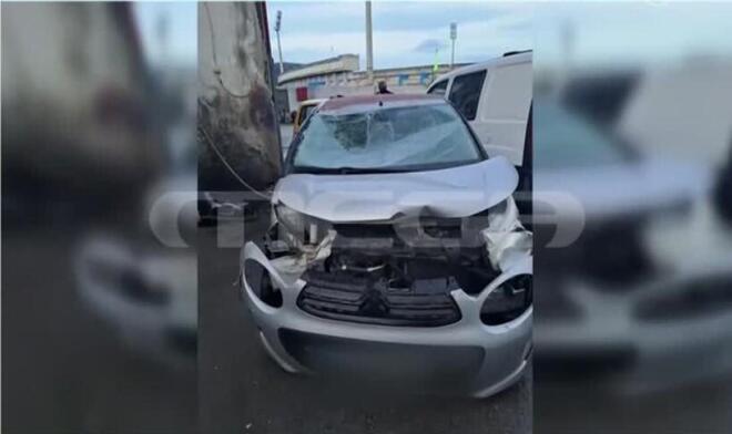 Τροχαίο: Νέες φωτογραφίες από το αυτοκίνητο της Πηγής Δεβετζή