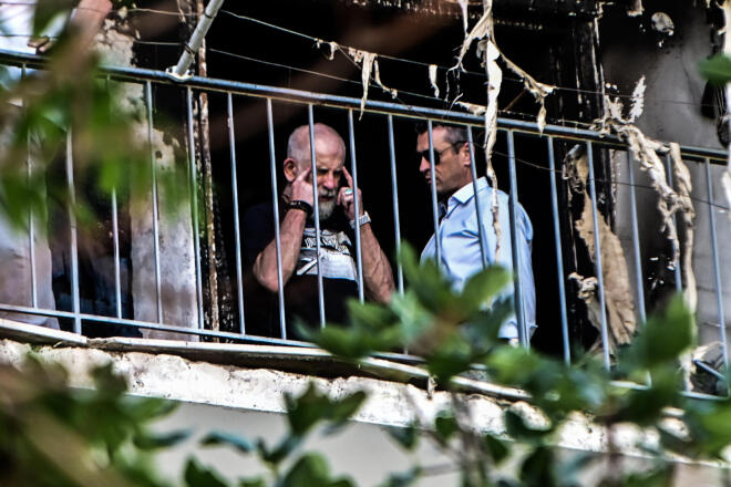 φωτιά στο διαμέρισμα του Πέτρου Φιλιππίδη 2