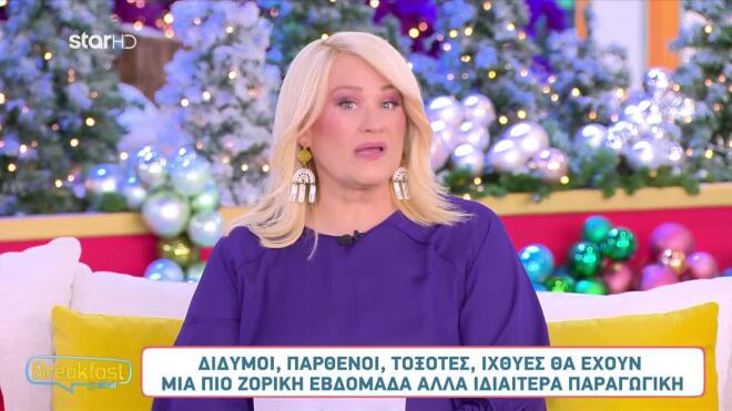 Οι αστρολογικές προβλέψεις της Άσης Μπήλιου στο Breakfast@Star