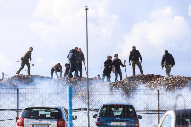 Επεισόδια αγρότες - αστυνομία στο Ηράκλειο