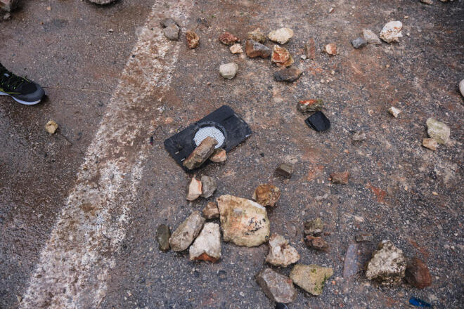 Πετροπόλεμος αγροτών στα Χανιά