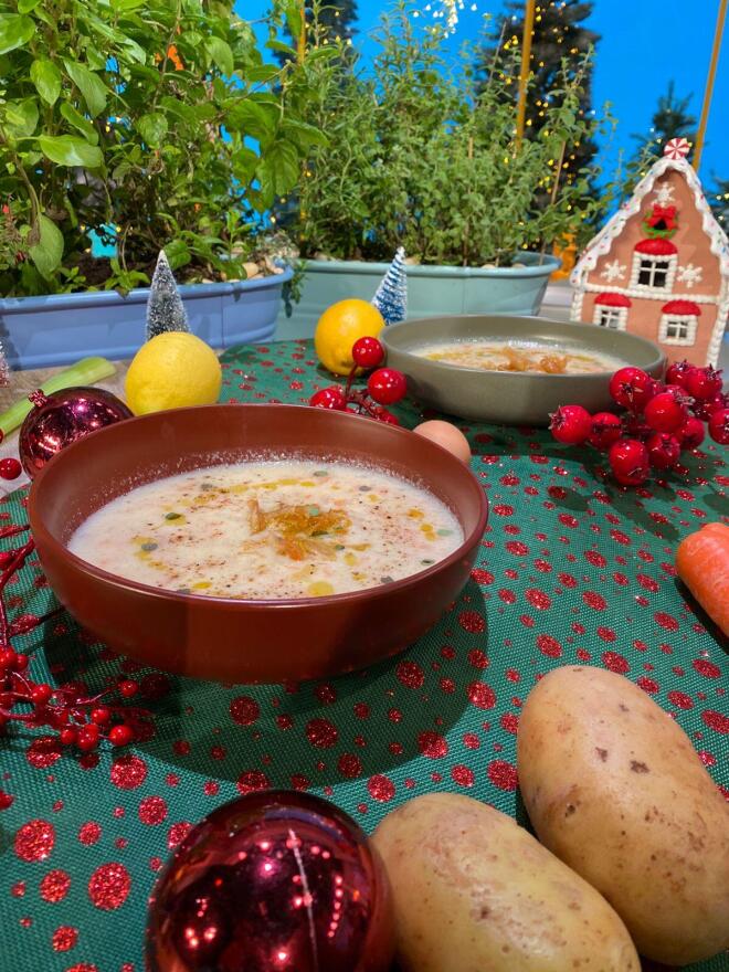 Ο Γιώργος Ρήγας έφτιαξε την απόλυτη σούπα για τις κρύες μέρες