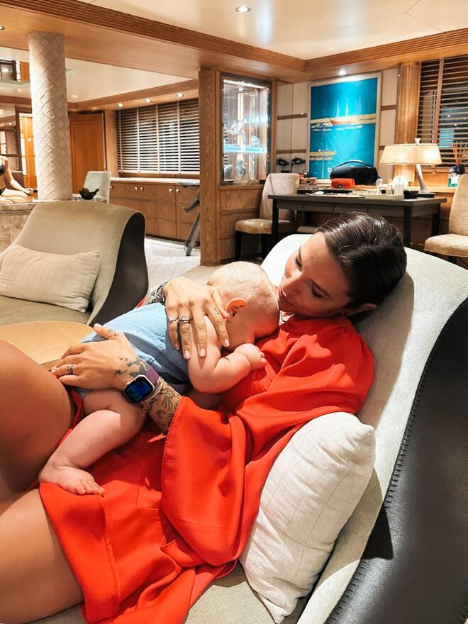 Εριέττα Κούρκουλου: Ο γιος της έγινε ενός - Οι αδημοσίευτες φωτογραφίες