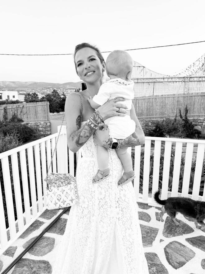 Εριέττα Κούρκουλου: Ο γιος της έγινε ενός - Οι αδημοσίευτες φωτογραφίες