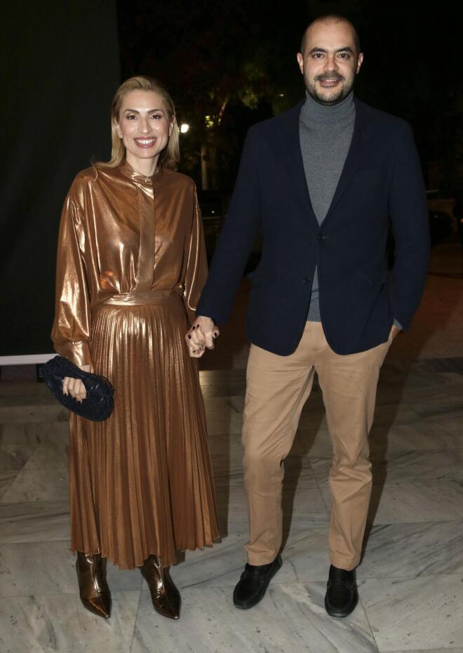 Η Μαρία Ηλιάκη κι ο Στέλιος Μανουσάκης είναι... σαν παντρεμένοι! /Φωτογραφία NDP Photo Agency