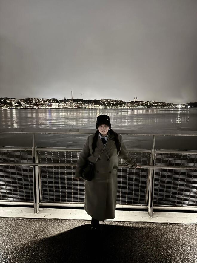 Δανάη Μπάρκα: Ο νέος... παγωμένος προορισμός των χειμερινών διακοπών της