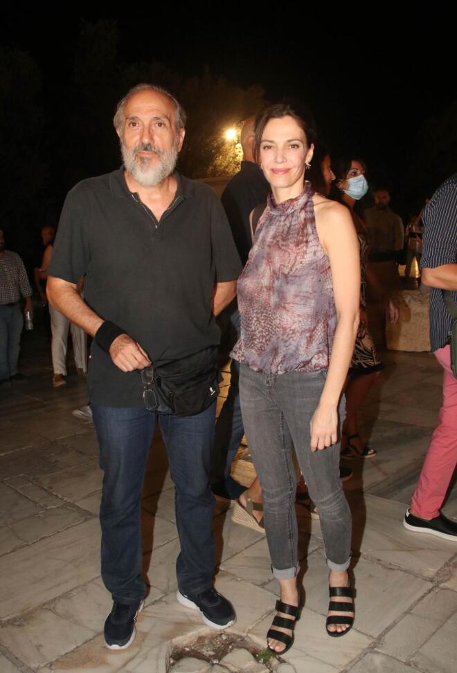 Ο Γιάννης Νταλιάνης με την πρώην σύζυγό του, Μαριλίτα Λαμπροπούλου / NDP Photo Agency - Έλλη Πουπουλίδου