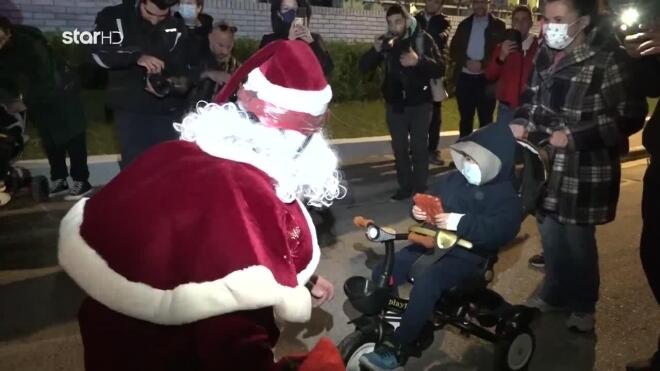 Άη Βασίλης- Ογκολογική μονάδα Παίδων