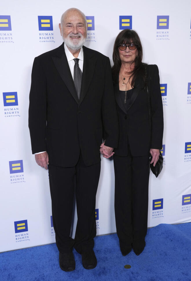 Ο σκηνοθέτης Ρομπ Ράινερ με τη σύζυγό του Μισέλ