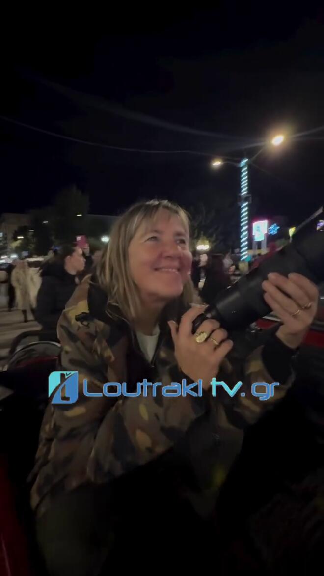 H φωτογράφος Valerie Gache που τρόμαξε τον Γιώργο Τσαλίκη/ loutrakitv.gr