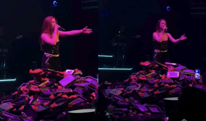 Όλα τα… λεφτά λουλούδια για τη Ρούλα Παπαθανασίου