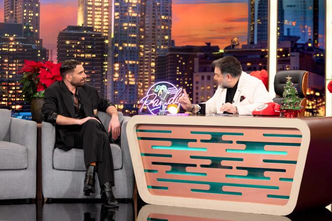 Ο Έντι Γαβριηλίδης με τον Γρηγόρη Αρναούτογλου