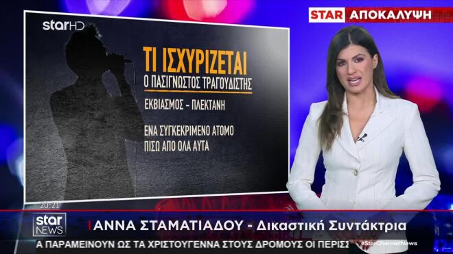 Τι υποστηρίζει ο ανερχόμενος τραγουδιστής που θα πάει στη δικαιοσύνη
