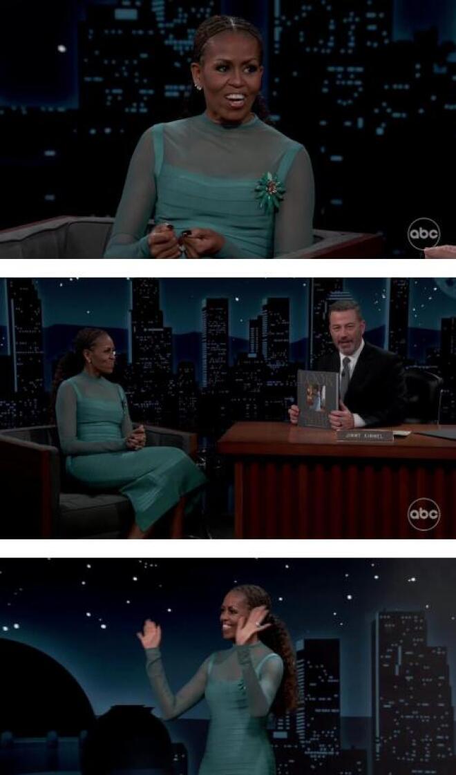 Μισέλ Ομπάμα: Εμφανίστηκε στην εκπομπή του Τζίμι Κίμελ πιο αδύνατη από ποτέ