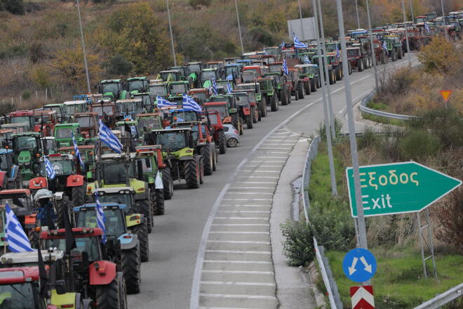 μπλόκα αγρότες 4