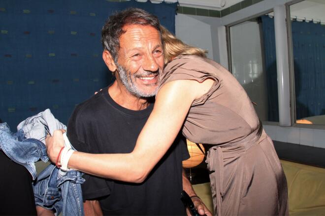 Ξαρχάκος - Καρύδη στο καμαρίνι του στο Ηρώδειο, το 2013/ NDP