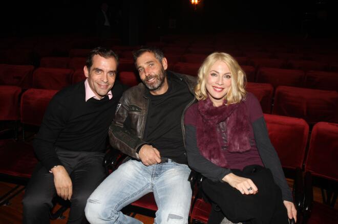 Κωνσταντίνος Μαρκουλάκης- Θοδωρής Αθερίδης- Σμαράγδα Καρύδη, το 2012/ NDP