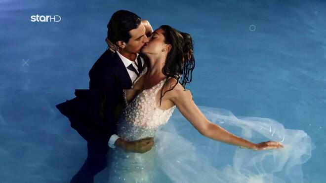 GNTM 6: To φιλί της Ραφαηλίας και του Μιχάλη στην πισίνα