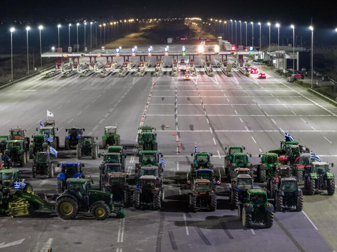 αγρότες μπλόκα 7