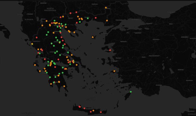 Πού έχει μπλόκα 23/12/2025