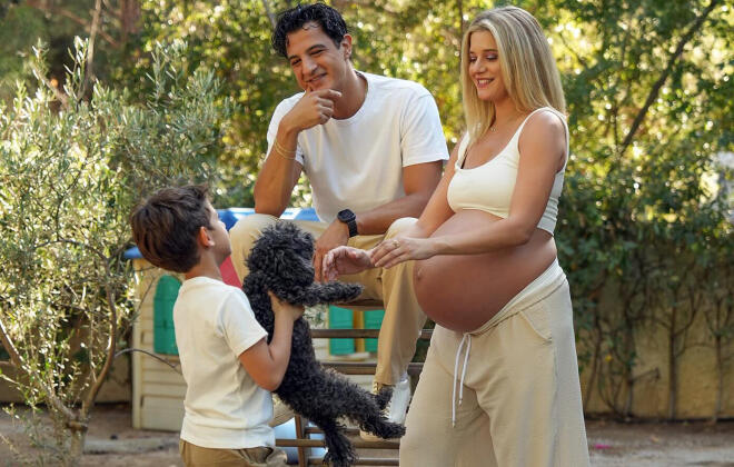 Ο δεύτερος γιος του ζευγαριού, γεννήθηκε το Σάββατο 4/10 σε μαιευτήριο των βορείων προαστίων. Η Τζένη Θεωνά γέννησε φυσιολογικά, ενώ ο νεογέννητος γεννήθηκε 3.800 kg.