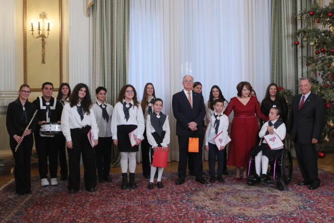 τα κάλαντα στον Πρόεδρο της Δημοκρατίας 1