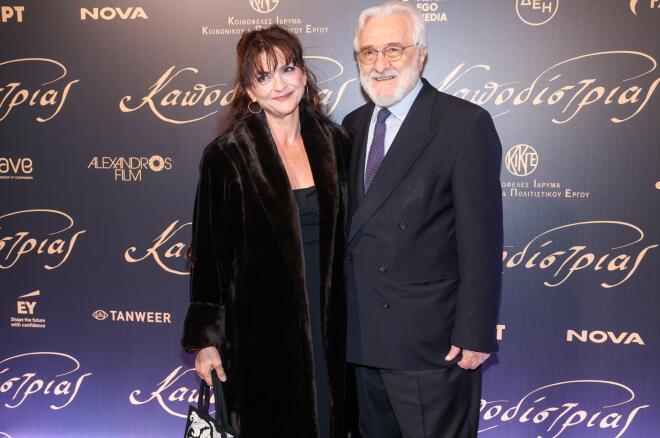 Ναταλία Καποδίστρια- Γιάννης Σμαραγδής στην avant premiere της ταινίας/ NDP ΑΝΔΡΕΑΣ ΝΙΚΟΛΑΡΕΑΣ