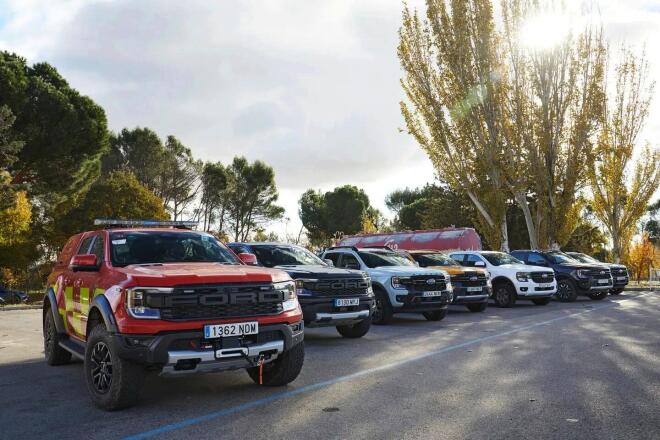 Ford Ranger Plug-in Hybrid: Ένα «όπλο» γι;α τους πυροσβέστες
