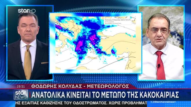 Προς τα πού κινείται η κακοκαιρία 