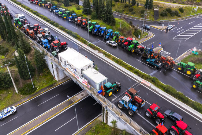 Μπλόκα των αγροτών
