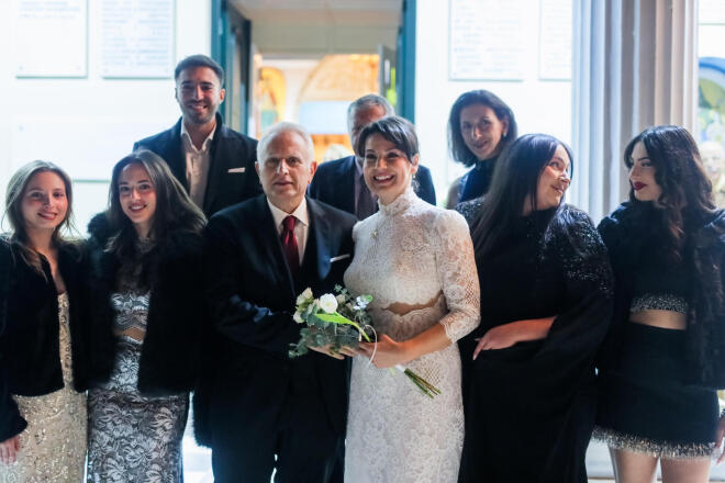 Ραγκούσης και Κοντοτόλη με τα παιδιά τους