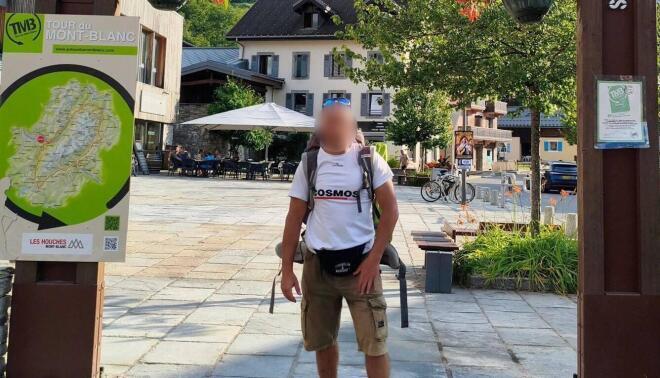 Ο ορειβάτης Θ. Κ. (55 ετών) 