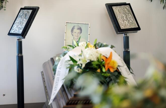 Κηδεία Σύλβας Ακρίτα: Θλίψη στο τελευταίο Αντίο