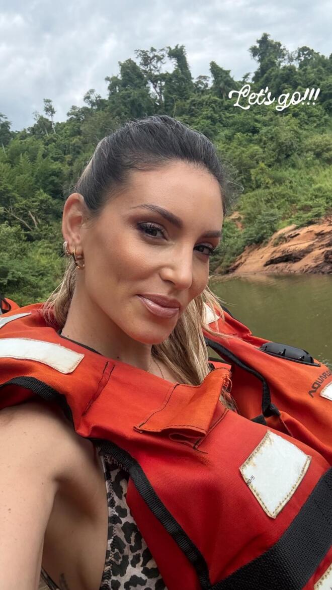 Αθηνά Οικονομάκου - Μπρούνο Τσερέλα: Πρωτοχρονιά στην Αργεντινή!