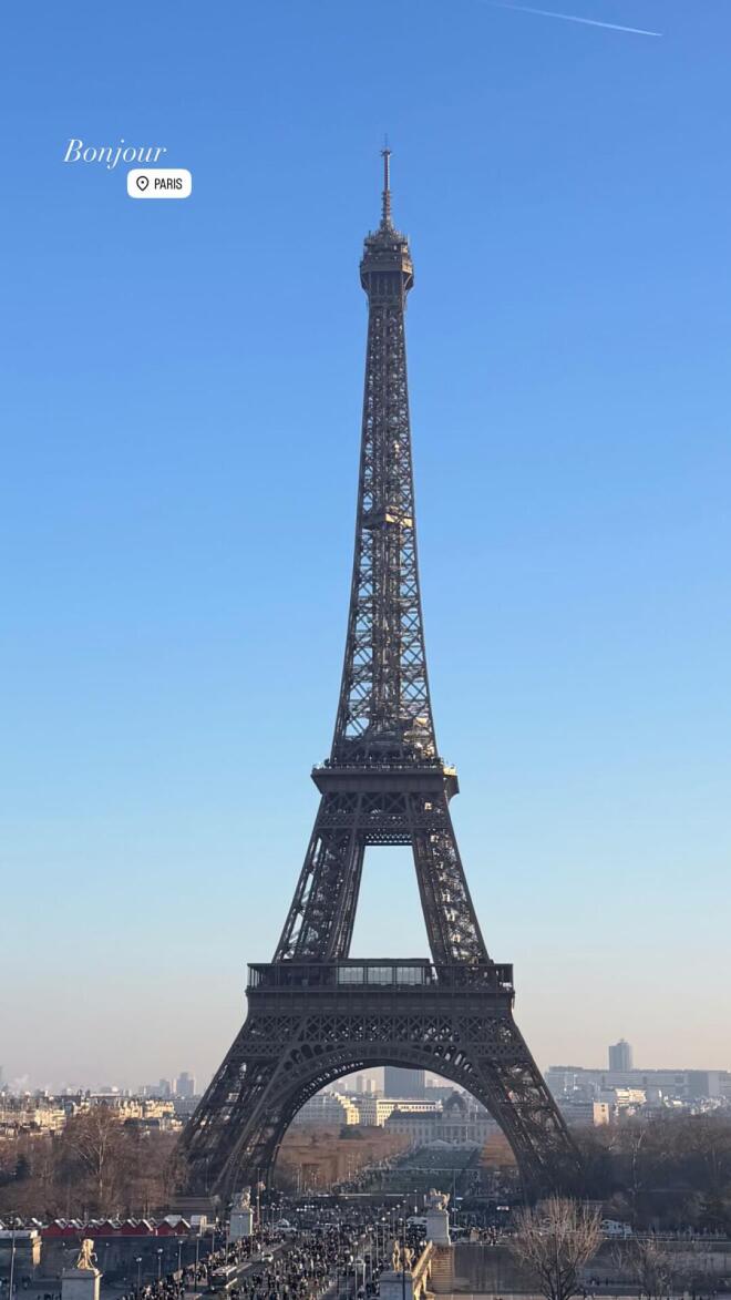 Ιωάννα Τούνη: Οι πρώτες φωτογραφίες από το οικογενειακό ταξίδι της στο Παρίσι